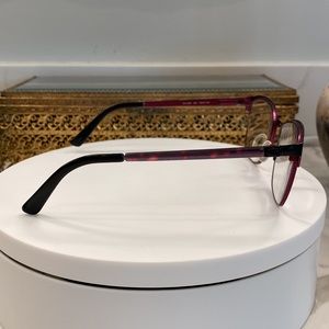 Guess - Rx - Black w/ Fuchsia & Violet Tortoiseshell Eyeglass Frames - EUC